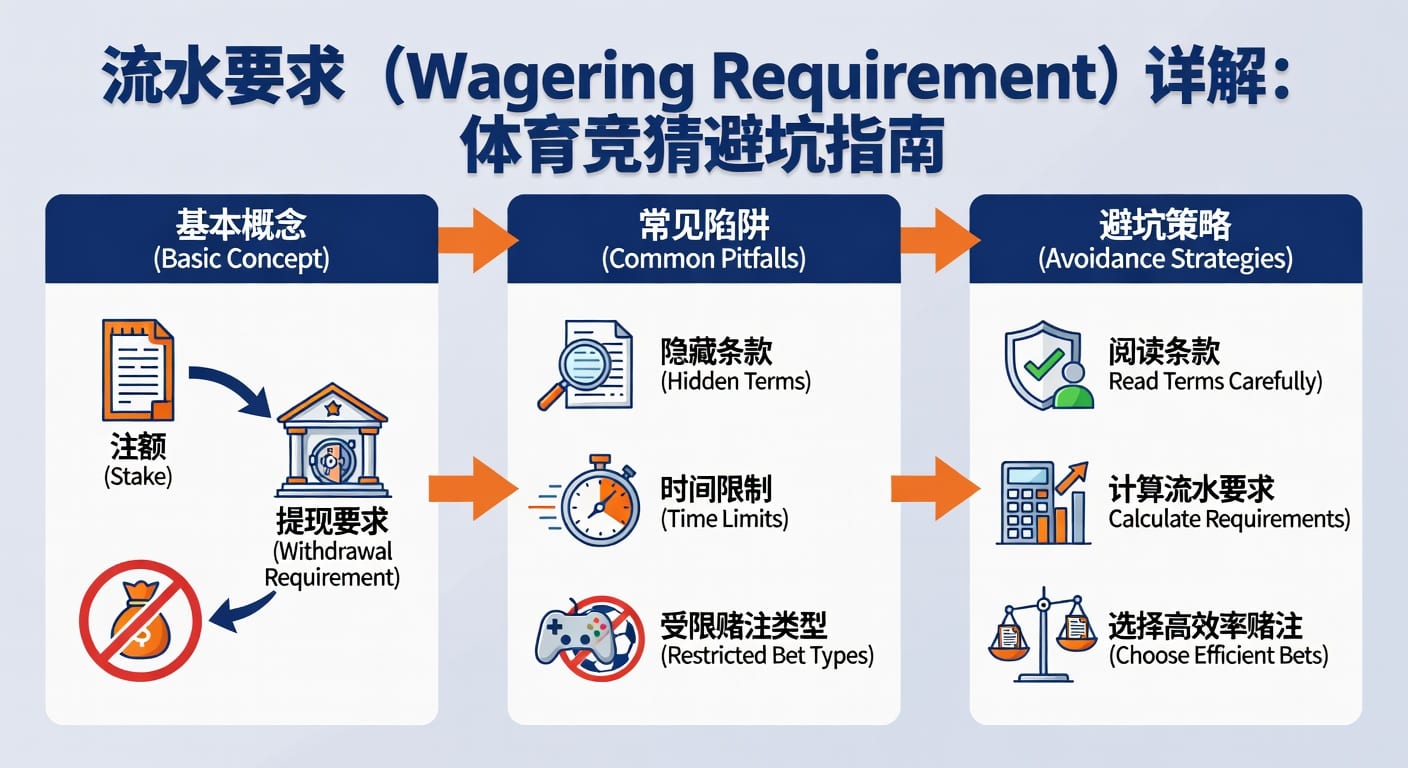 流水要求 wagering requirement：出款门槛与计算方法