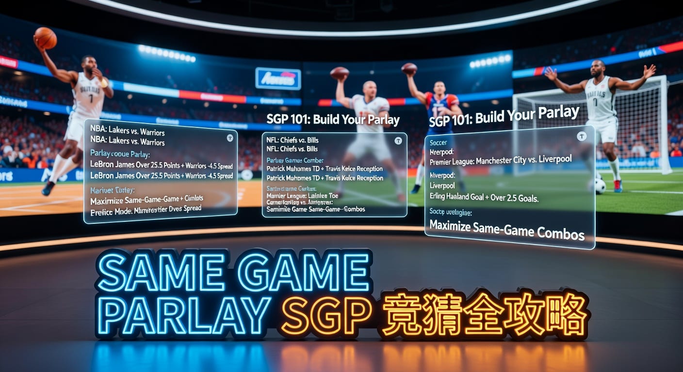 Same Game Parlay SGP 赛前判断与组合思路