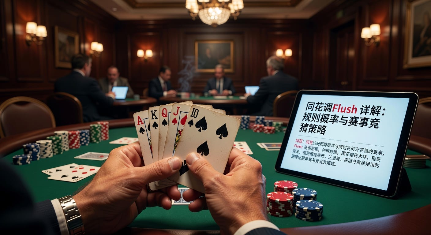 同花顺 straight flush 识别与实战思路｜大好玩560cc