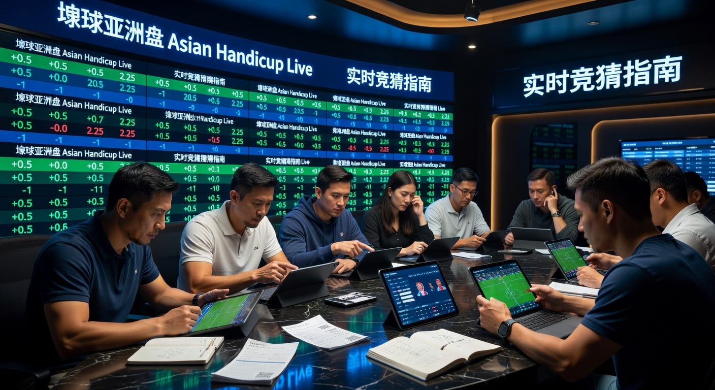 滚球亚洲盘 asian handicap live 实时盘路判断指南