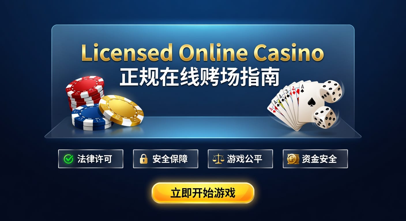 正规在线赌场 licensed online casino 选择指南