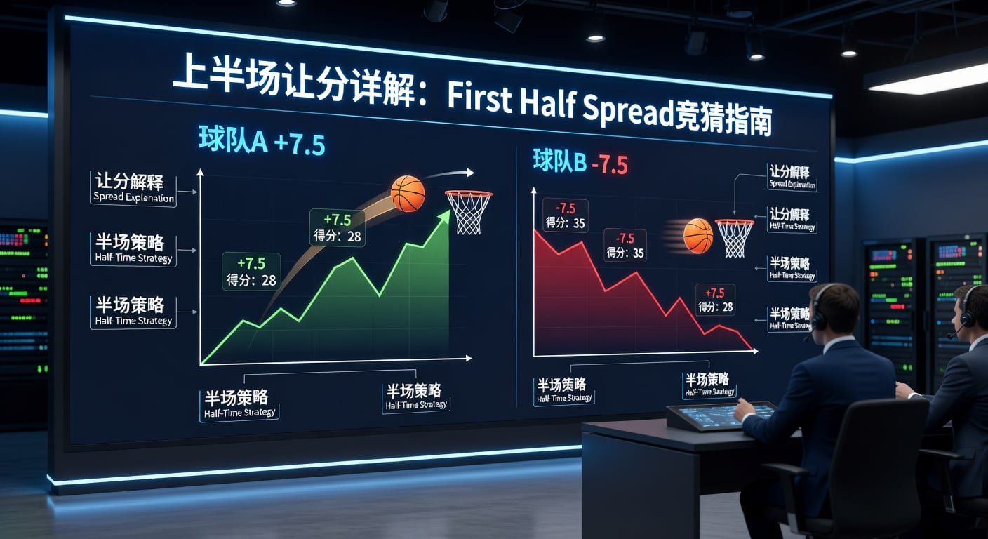 上半场让分 first half spread 判断与实战