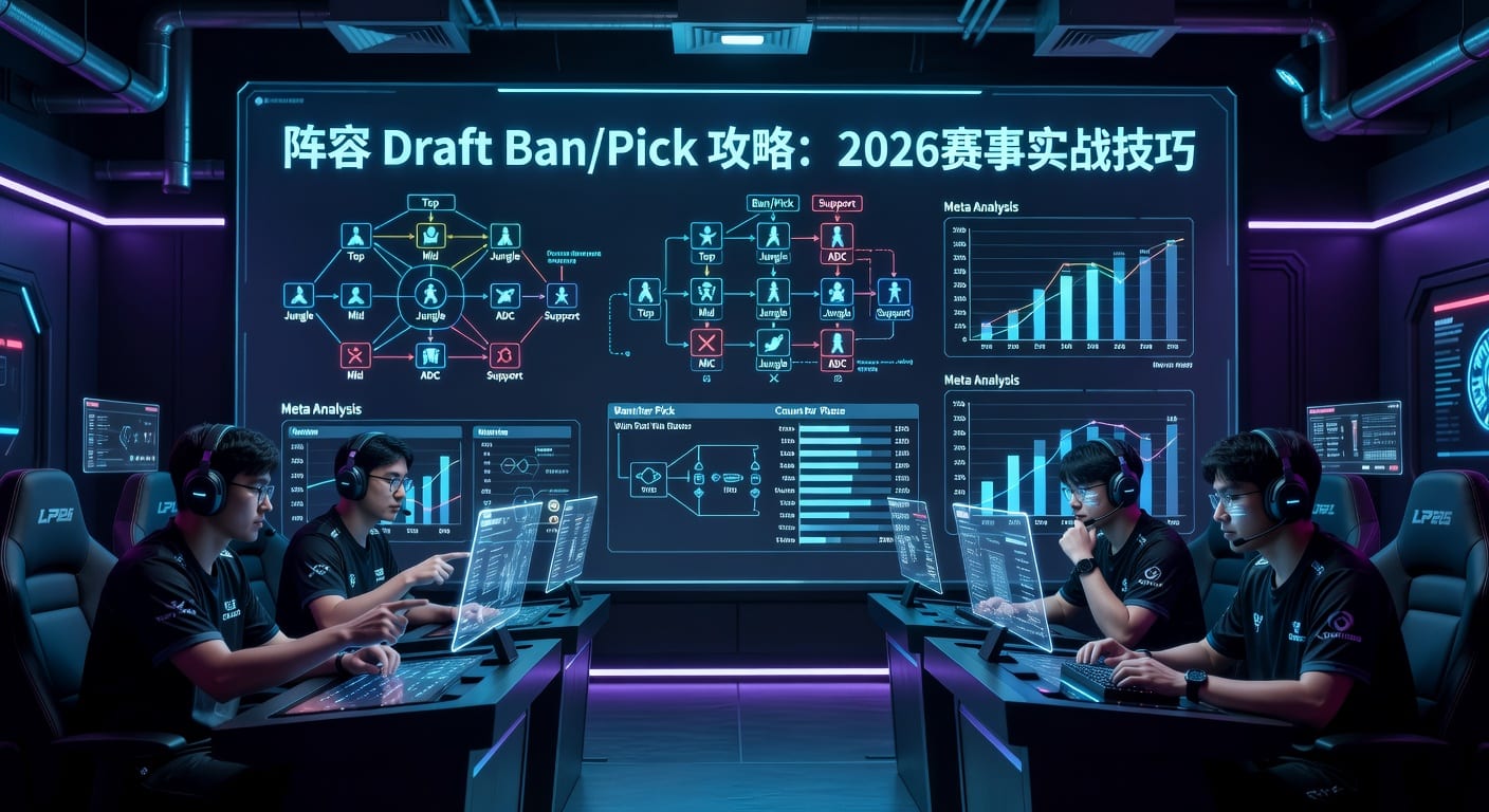阵容 Draft Ban/Pick 赛前博弈与实战分析