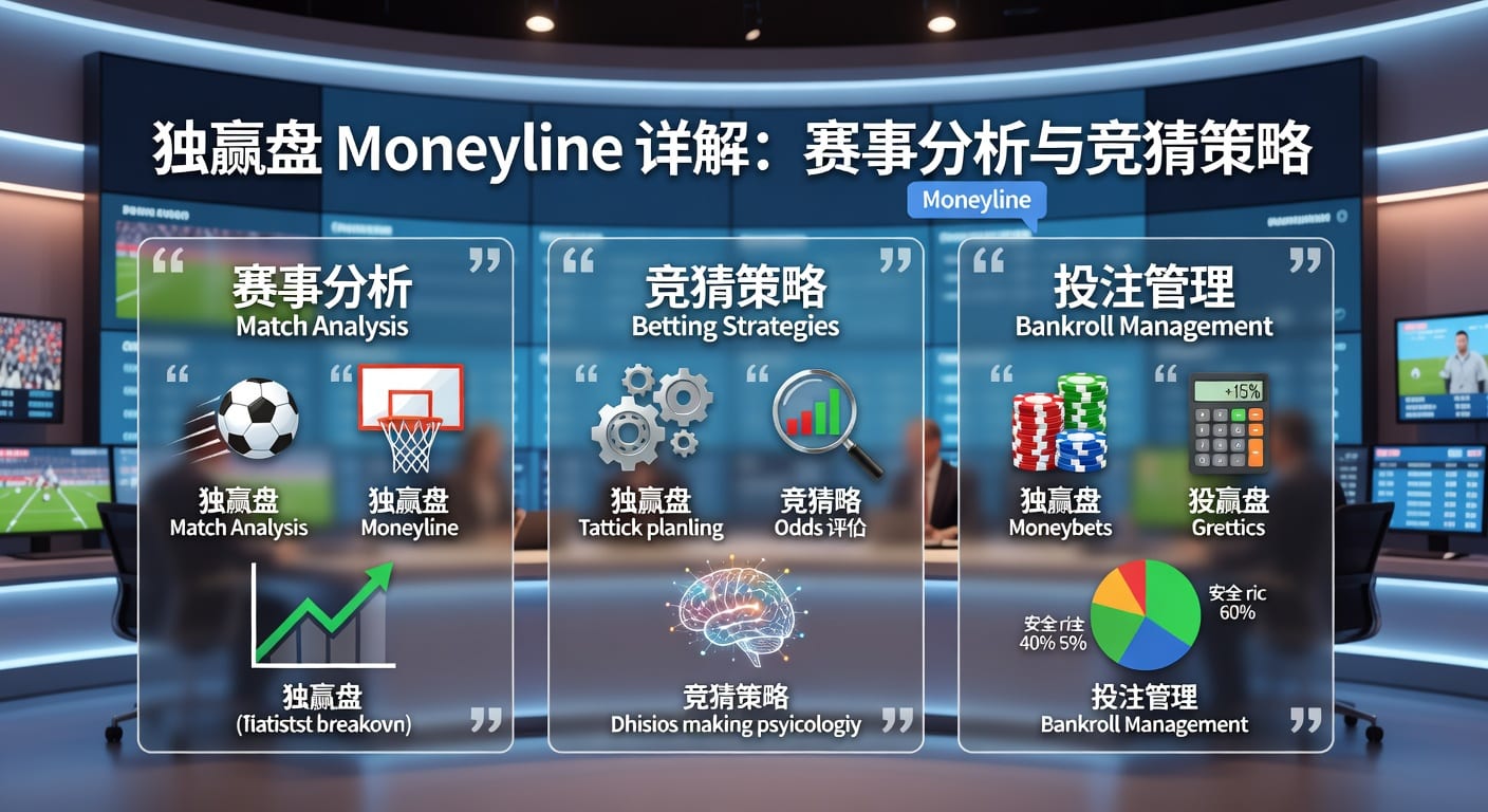 独赢盘 moneyline：投注技巧与实战判断指南